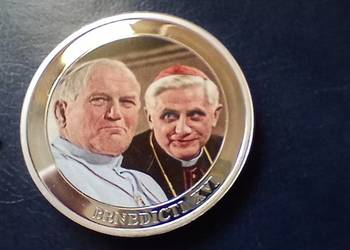 Stare monety Medal Jan Paweł II i Benedykt XVI / 160