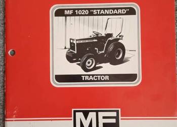 Instrukcja obsługi ciągnika MF 1020 Massey Ferguson nie PL