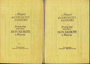 Przemyślny szlachcic Don Kichote z Manczy T.1-2 Cervantes