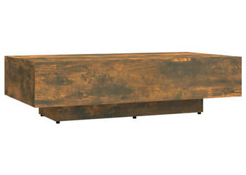 Stolik kawowy przydymiony dąb 100x495x31 cm WM-815762