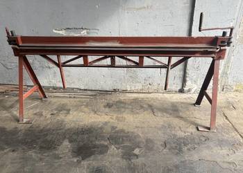 Giętarka zaginarka 2m. dekarska do blachy 1mm