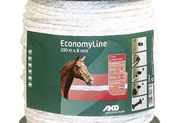 Linka ogrodzeniowa Economy Line, 8 mm 6x0.2 200 m ze stali nierdzewnej 445…