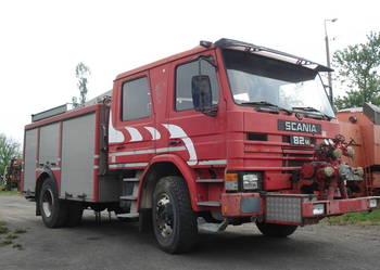 Scania P 82 M Straż, strażacki, specjalny 1982r.