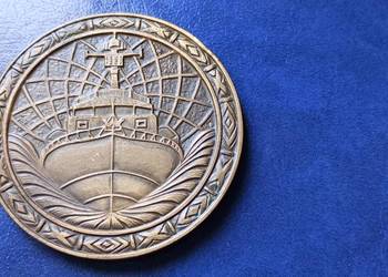 Stare monety Medal Za zasługi dla Marynarki Wojennej PRL Polska / 114