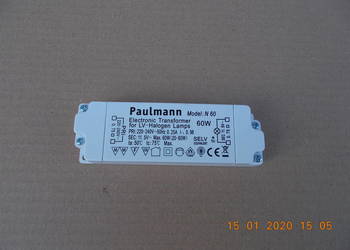 Zasilacz do halogenów 60VA Paulmann N60