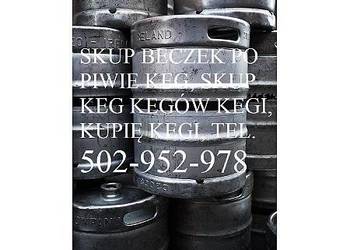 skup keg skup kegów skup beczek keg skup opakowań po piwie kega CAŁA POLSKA