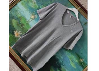 RAW g-star  damska męska koszulka t-shirt letni klasyczny serek dekolt