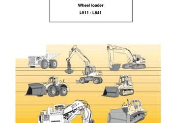 LIEBHERR L511 L521 L531 L541 instrukcja napraw PL