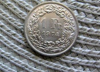 Szwajcaria 1 Frank 1974r
