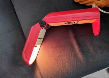 Lampka vintage PRL stojąca wisząca Aleko Lampka vintage PRL stojąca wisząca Aleko