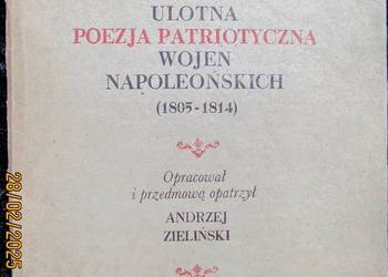 Teka z ulotną poezją doby napoleońskiej 1805-1814