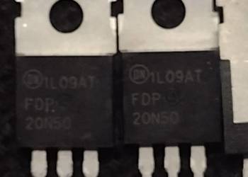 FDP20N50 Nmos 500V20A/12,90A250W ON semic. i FQPF20n50