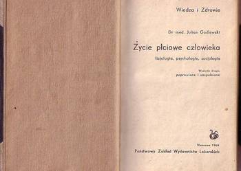 (6815) ŻYCIE PŁCIOWE CZŁOWIEKA – DR MED. JULIAN GODLEWSKI
