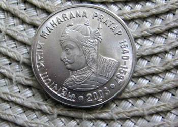 Indie 1 Rupie 2003r - Maharana Pratap