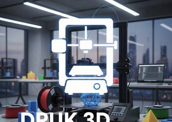 DRUK 3D, dowolny projekt, kolor, na zamówienie, PLA, PETG, ABS itp.