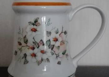 Kufel, dzbanek, stara porcelana Ćmielów