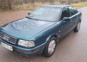 Audi 80 1.9 td 7.5 koni 1993 rok -hak -długie opłaty-wspomaganie.