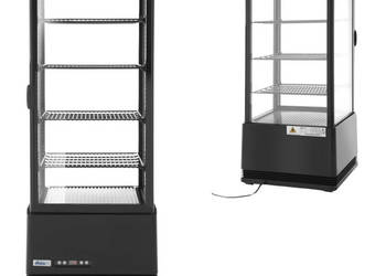 Witryna Chłodnicza Ekspozycyjna 98l Czarna Hendi 233269