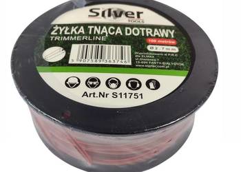 Żyłka do kosy 2,7mm 100m KWADRAT DUO-LINE wzmocniona