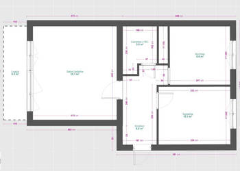Oferta sprzedaży mieszkania Kielce 49.17m2 2 pokoje