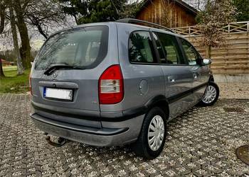Śliczna Zafira A*2003 r*1,8 Benz+Gaz*7 Fot*Klima*Dł Opł*Hak*Moż-Zamiany.