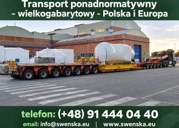 Transport urządzeń i elementów linii produkcyjnych | Legnica