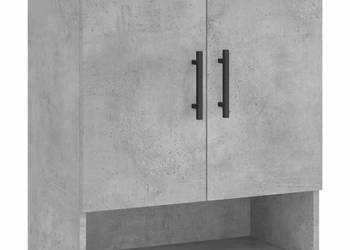 Szafka wisząca szarość betonu 60x31x70 cm WM-829936
