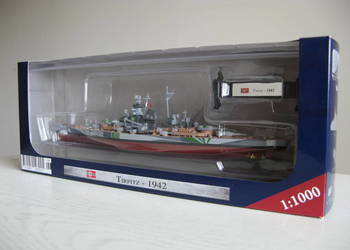Niemiecki pancernik Tirpitz, 1:1000/Nowy!