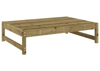 Podnóżek ogrodowy 120x80 cm impregnowane drewno sosnowe WM-825715