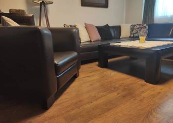 Zestaw / komplet wypoczynkowy, ECO skóra, stan idealny