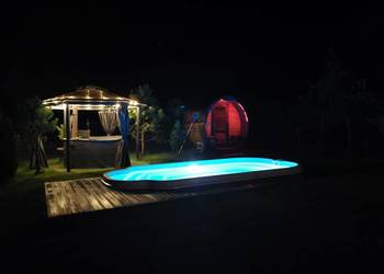 Dom na Mazurach WrzoSPA  - basen, sauna, jacuzzi, plaża