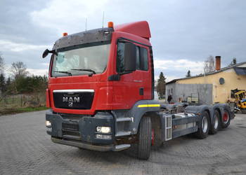 MAN TGS 35.480 8x4 4 OŚ SKRĘTNA RAMA DŁ. 7.9 m PRZYSTAWKA MOCY