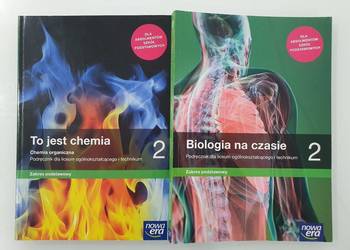 Podręczniki "To jest Chemia 2" i "Biologia na czasie 2" LO/Technikum