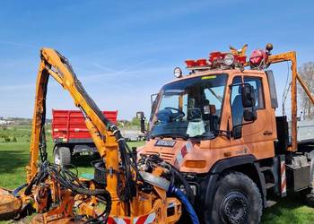 Unimog u400 z kosiarkami mulag