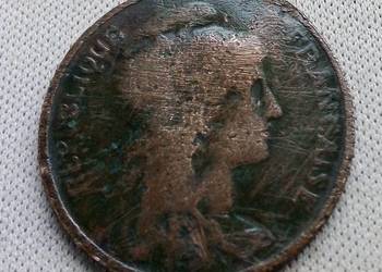 FRANCJA-5 CENTYMÓW-1916 r