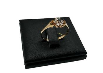 Złoty Pierścionek pr 585 1,29g R18