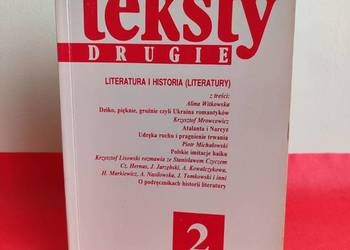 Teksty Drugie nr 2 (32) / 1995: Literatura i historia (literatury), IBL PAN