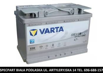 Akumulator 70Ah 760A VARTA Silver Dynamic AGM START&STOP A7