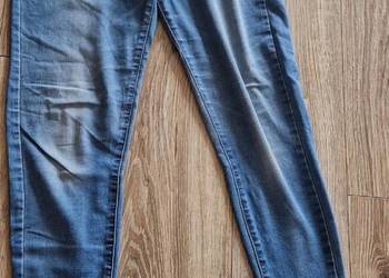 jeansy rurki Denim rozm 40 L wysoki stan jasnoniebieskie