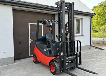 Wózek Widłowy Linde H20T-04 Lpg Triplex 6m Wolny Skok Przesuw Silnik vw 201