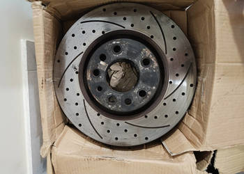Tarcze hamulcowe Mikoda GT Opel Astra H 308 mm używane nawiercane nacinane