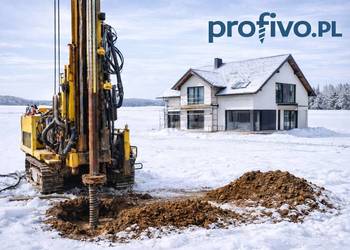 Gruntowe pompy ciepła Skierniewice odwierty, dokument. Nibe Thermia Stiebel