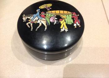 Pudełko Szkatułka z Laki Vintage Pudełko Szkatułka z Laki Vintage