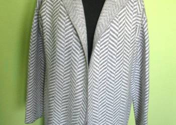 Kardigan - sweter z kapturem - 36 S - biust 110 cm Nowy