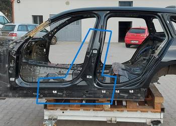 BMW G21 G20 Kombi słupek próg lewy środkowy czarny oryg