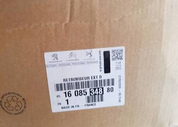 Lusterko elektryczne prawe nowe citroen c4 Ds4 oem