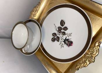trio śniadaniowe porcelana bavaria selb regina heinrich&co h&c