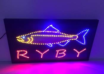 Neon szyld reklama LED 68x38cm NOWOŚĆ zewnętrzna