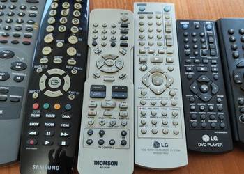 Piloty Oryginalne Thomson Philips  Lg i inne TV DVD  Sprawne