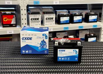 Akumulator EXIDE 12V / 3 Ah ETX4L-BS / YTX4L-BS